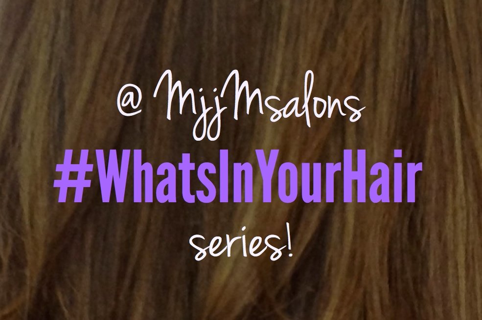 MjjM Salons' What's In Your Hair series logo
